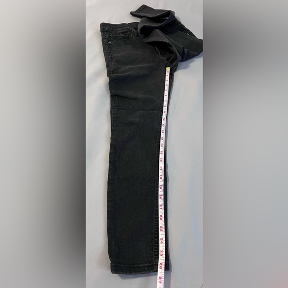 Express Women’s Mid Rise Skinny Stretch Black Jeans‎ Size 8R - Picture 4 of 12